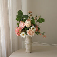 Bukiet Blush Protea Light Pink