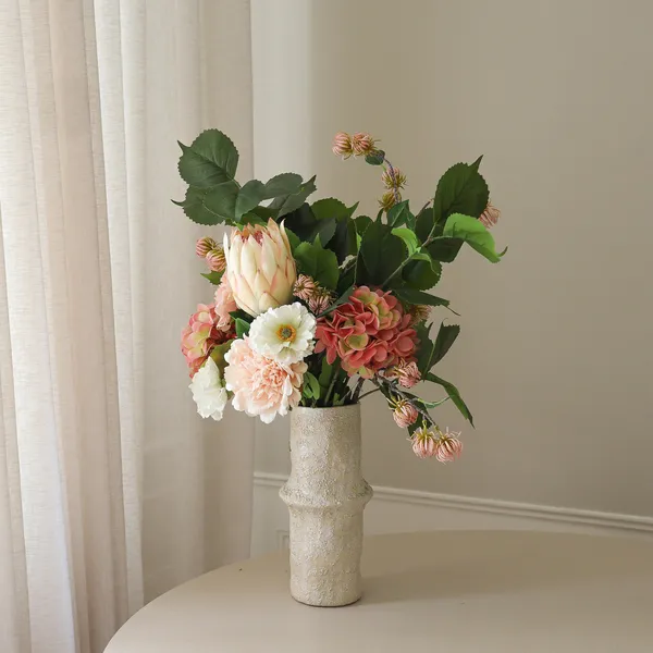 Bukiet Blush Protea Light Pink
