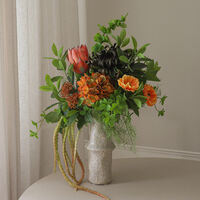Copper Bloom Bouquet Orange