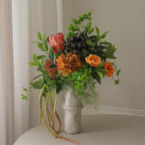 Copper Bloom Bouquet Orange