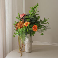 Copper Bloom Bouquet Orange