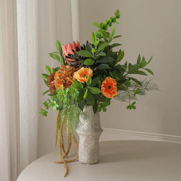 Copper Bloom Bouquet Orange