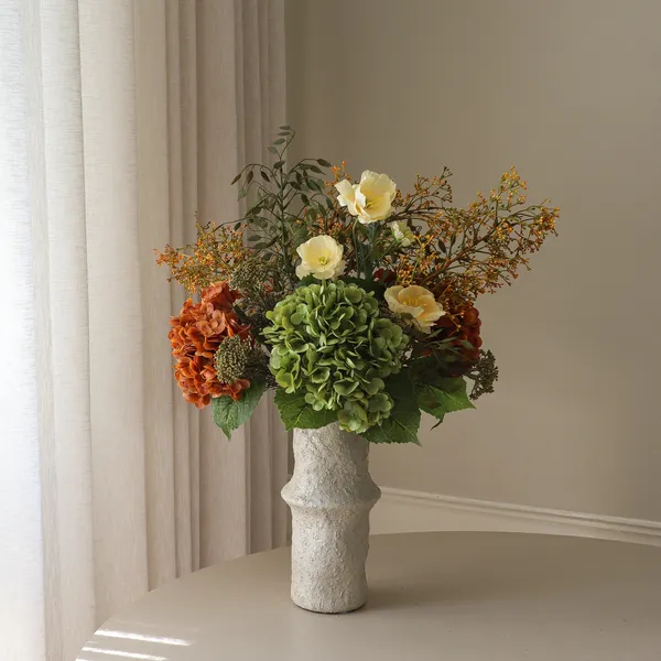 Olive Meadow Bouquet Orange