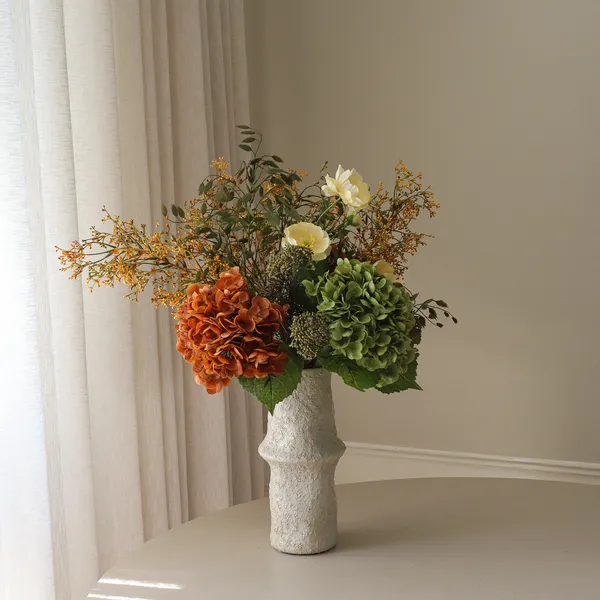Olive Meadow Bouquet Orange
