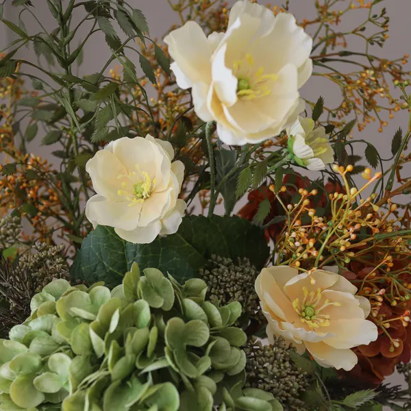 Olive Meadow Bouquet Orange