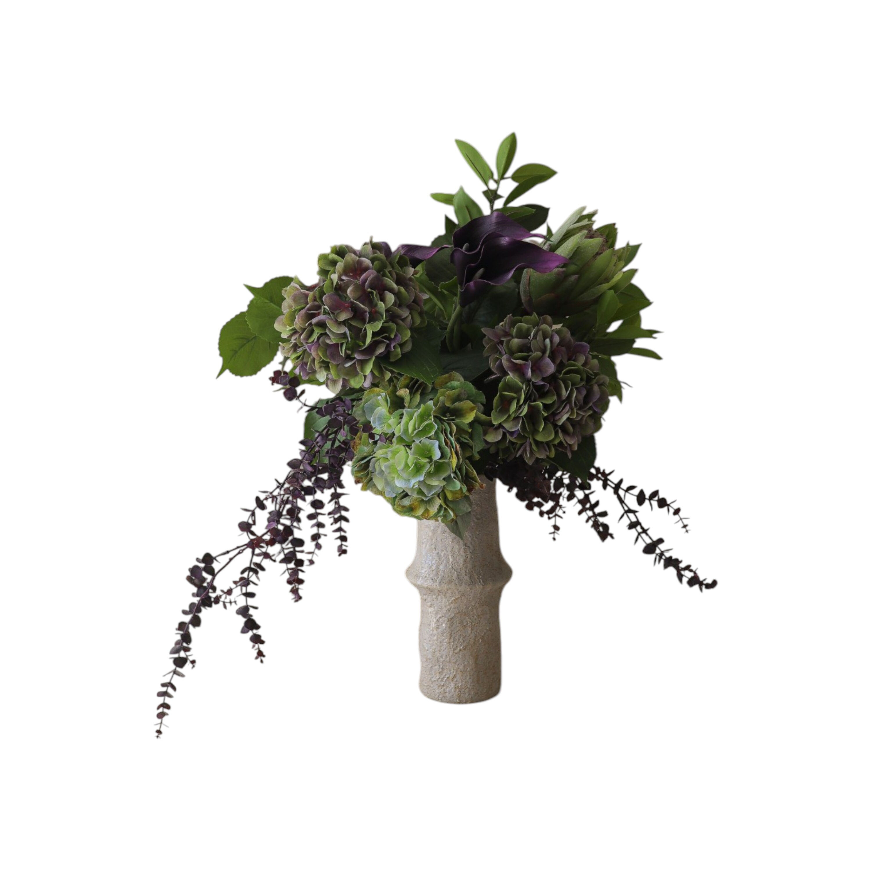 Aubergine Bloom Bouquet Purple