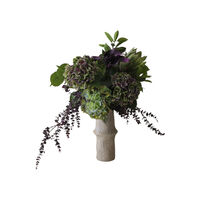 Aubergine Bloom Bouquet Purple