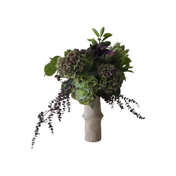 Aubergine Bloom Bouquet Purple