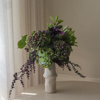 Aubergine Bloom Bouquet Purple