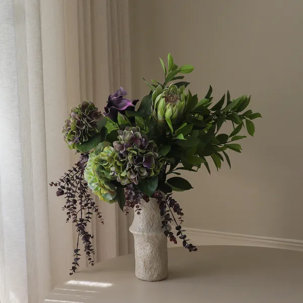Aubergine Bloom Bouquet Purple