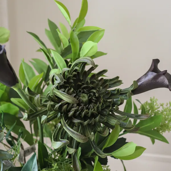 Verdant Noir Bouquet Donkergroen