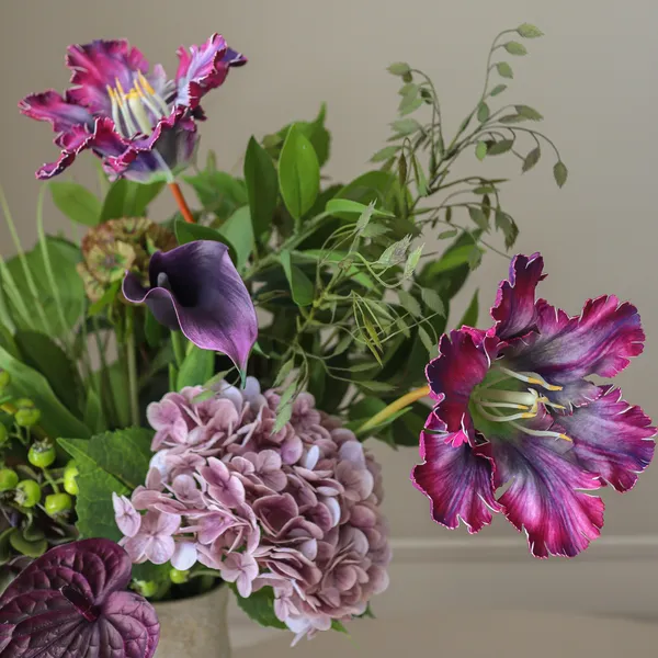 Glasshouse Bouquet Purple