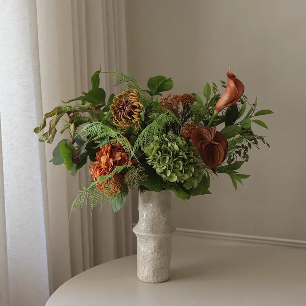 Cedar Grove Bouquet Dark Orange