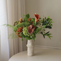 Cedar Grove Bouquet Dark Orange