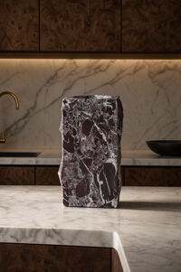 Edge Vase Large Rosso Levanto