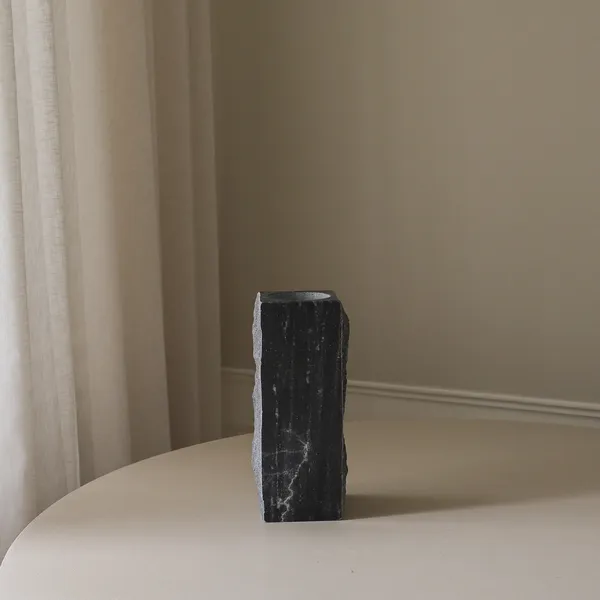 Edge Vase Medium Grey Cartier