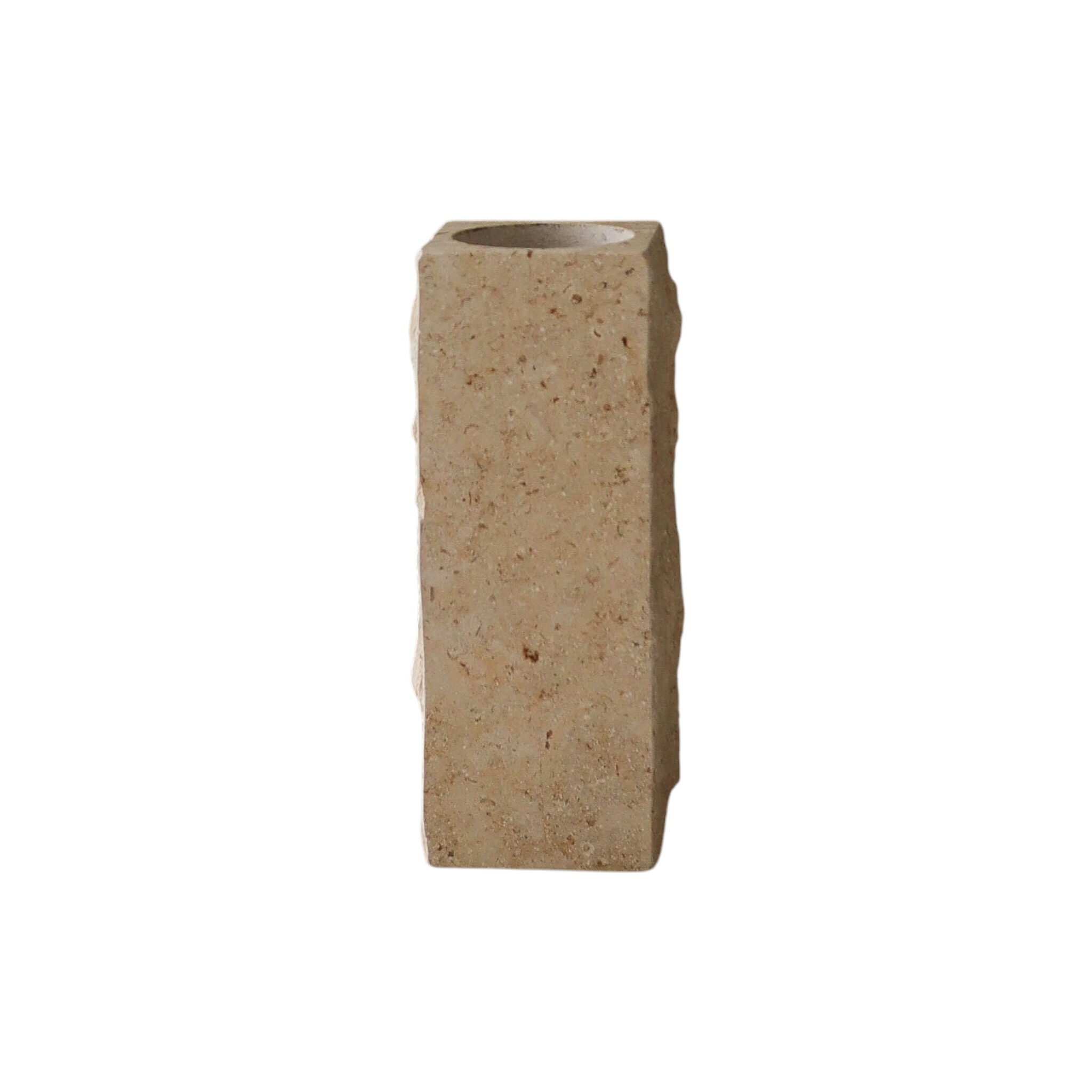 Vase Edge Medium Limestone