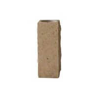 Edge Vase Medium Limestone