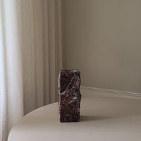 Edge Vase Medium Rosso Levanto