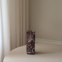Edge Vase Medium Rosso Levanto