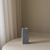 Edge Vase Small Grey Cartier