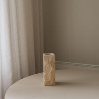 Edge Vase Small Limestone