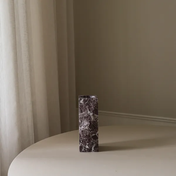 Edge Vase Small Rosso Levanto