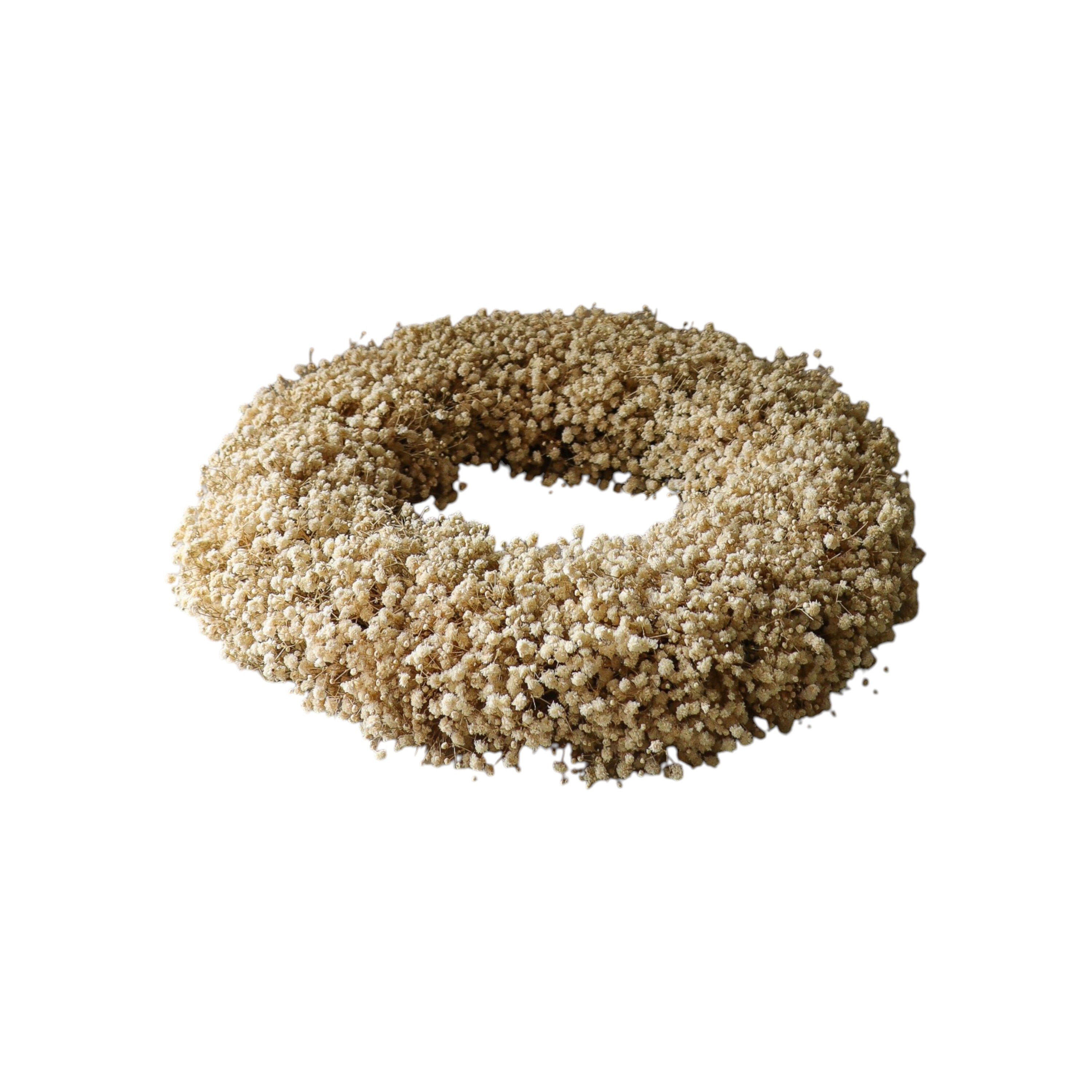 Baby’s-Breath Wreath Yellow