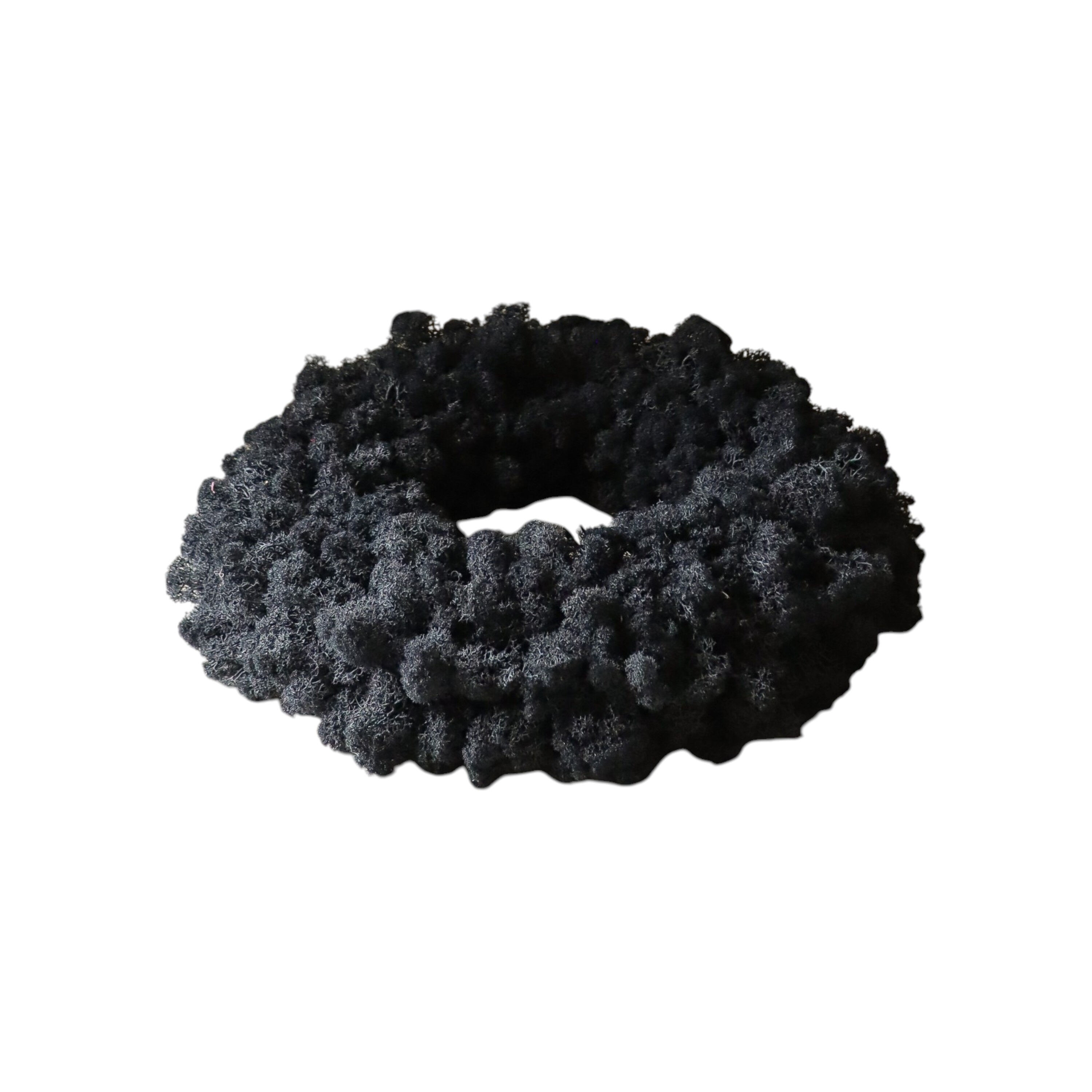 Moss Wreath Black