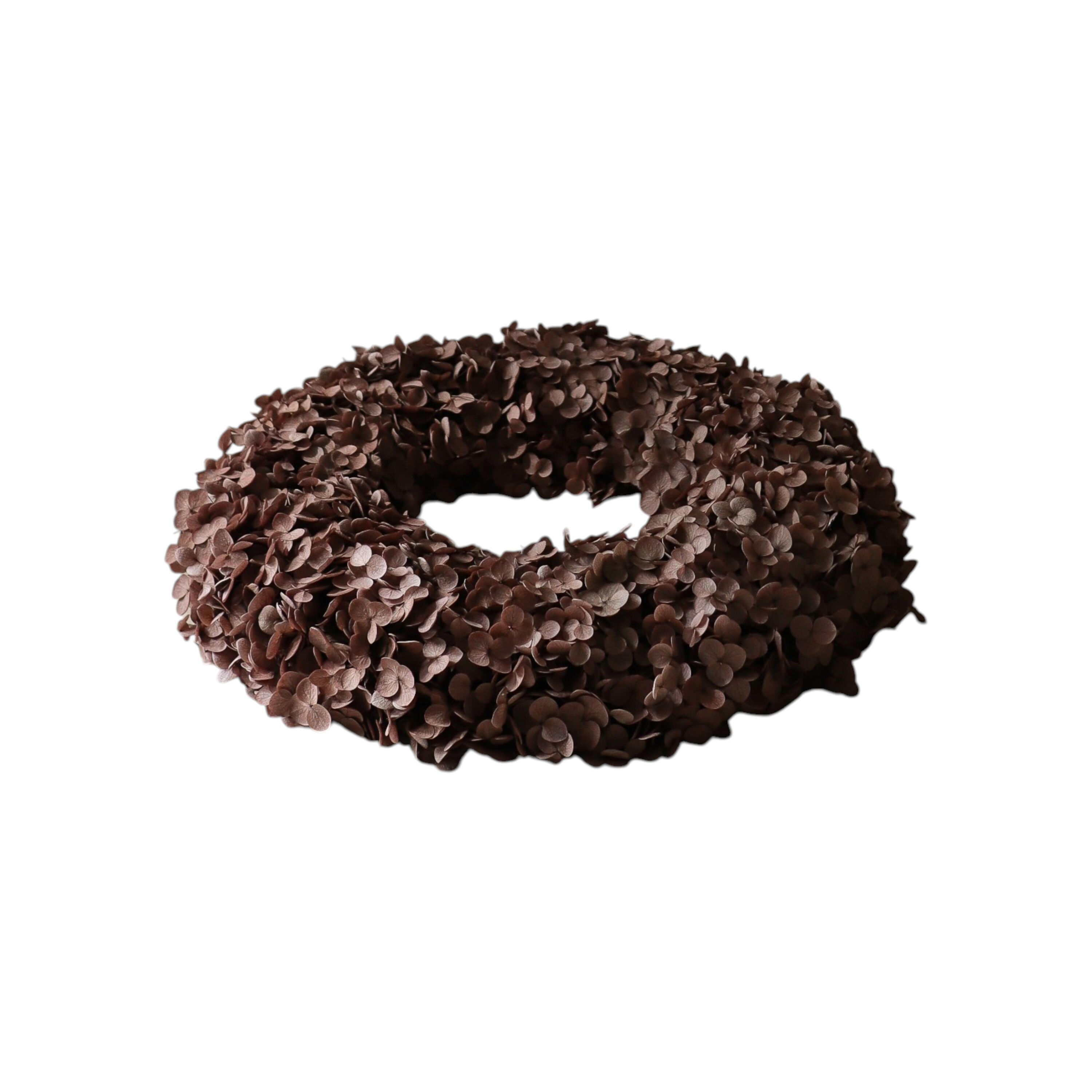 Hydrangea Wreath Brown