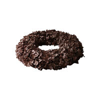 Hydrangea Wreath Brown
