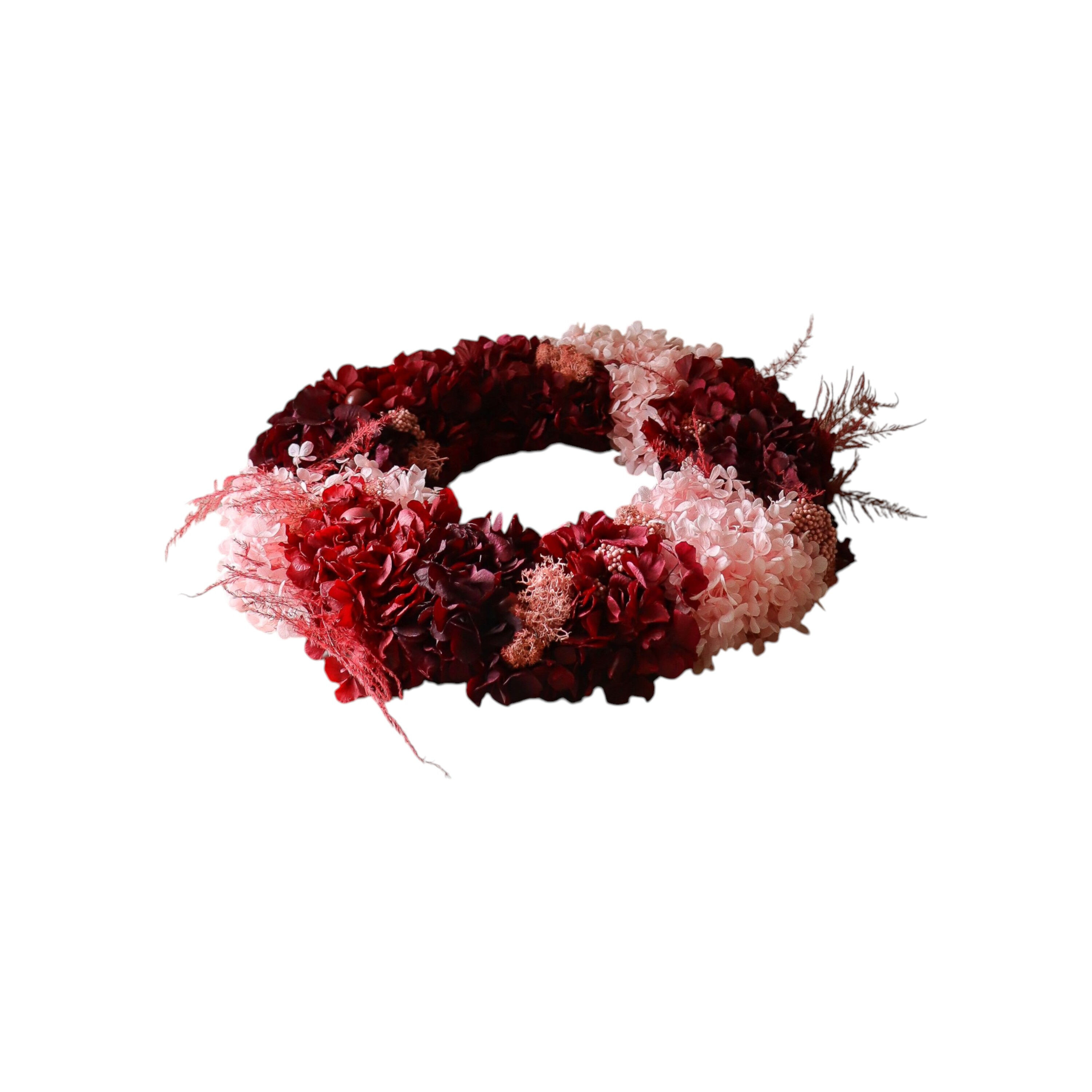 Bloom Wreath Burgundy