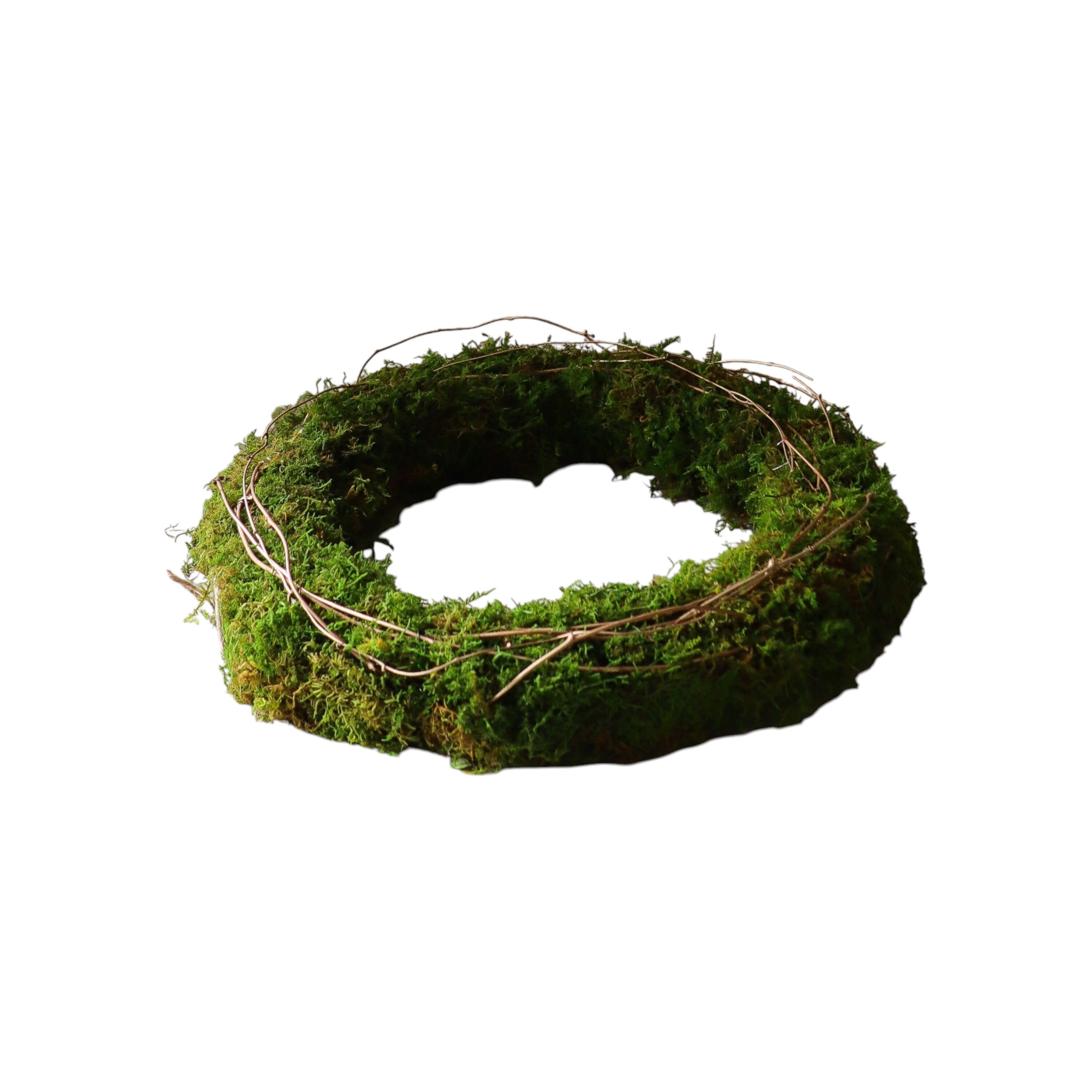 Halo Moss Krans Grønn