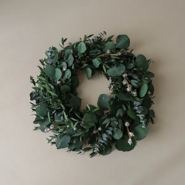 Krans van Mixed Eucalyptus, groen