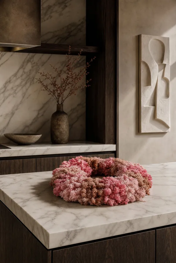 Moss Wreath Pink