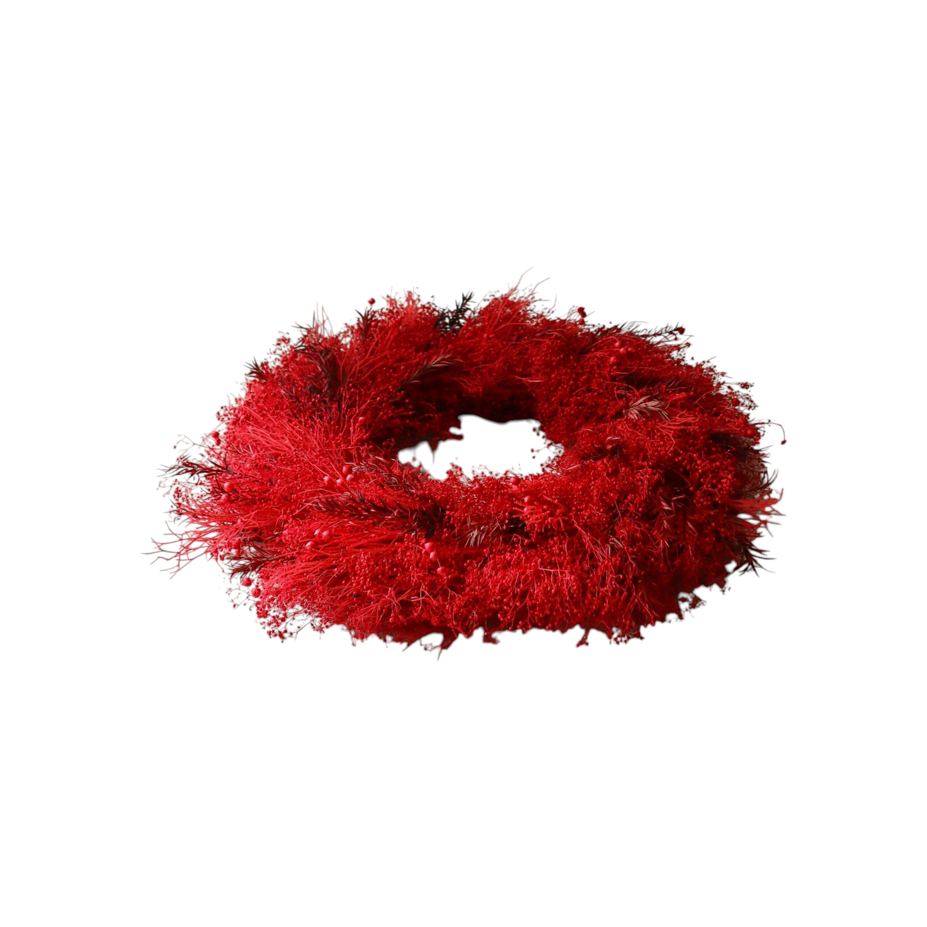 Grove Wreath Red