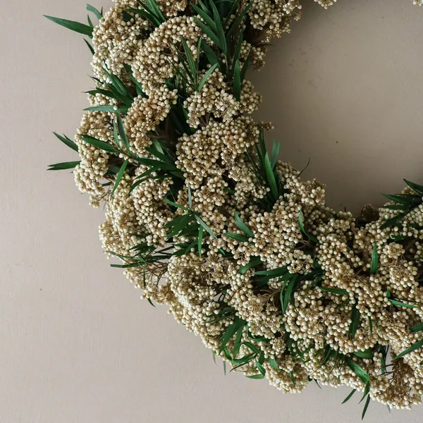 Whisper Meadow Wreath Green