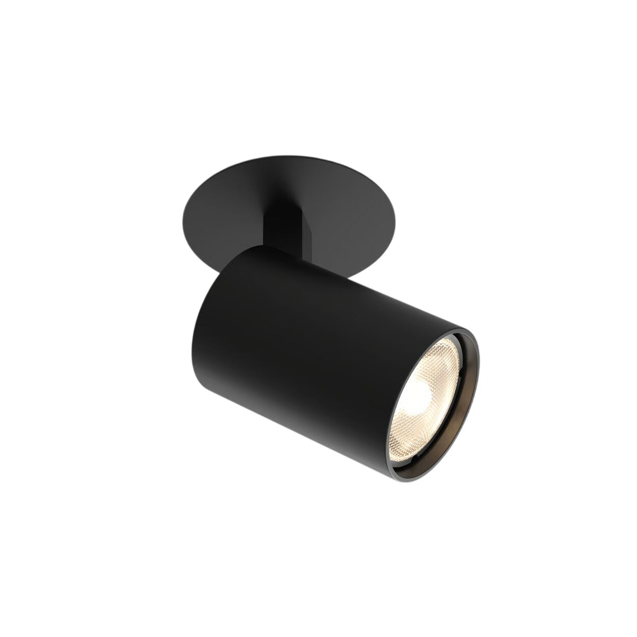 Ascoli Recessed Spot Matt Svart