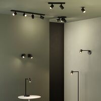 Ascoli Recessed Spot Matt Sort