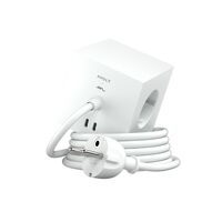 Square 1 Dual USB C & Magnetic Base 30W 300 cm Opal White (Martinelli Luce)