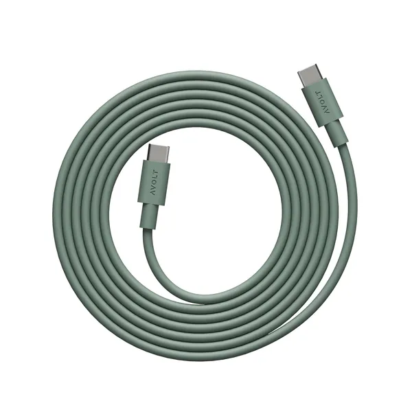Cable 1 Charging Cable USB-C to USB-C 100W 200 cm Oak Green