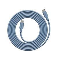 Cable 1 oplaadkabel USB-C naar USB-C 100W 200 cm Shark Blue