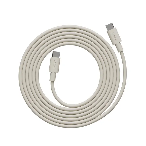 Cable 1 Ladekabel USB-C auf USB-C 100W 200 cm Nomad Sand