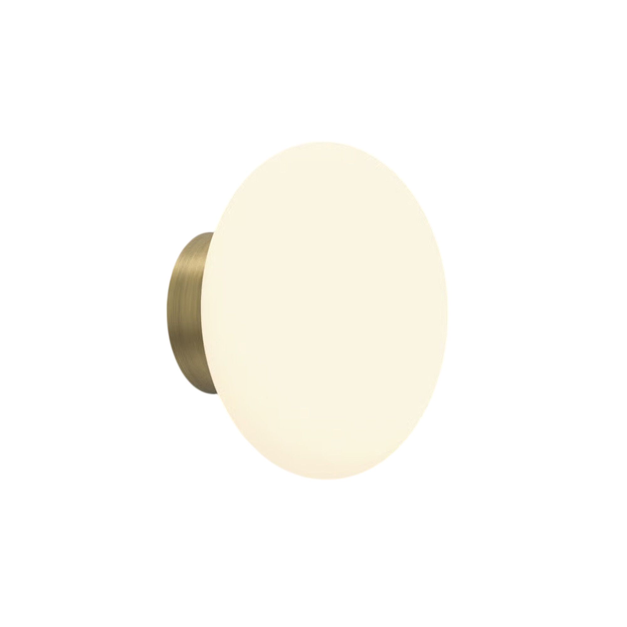 Zeppo Wall Lamp Matt Børstet messing