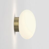 Zeppo Wall Lamp Mat børstet messing