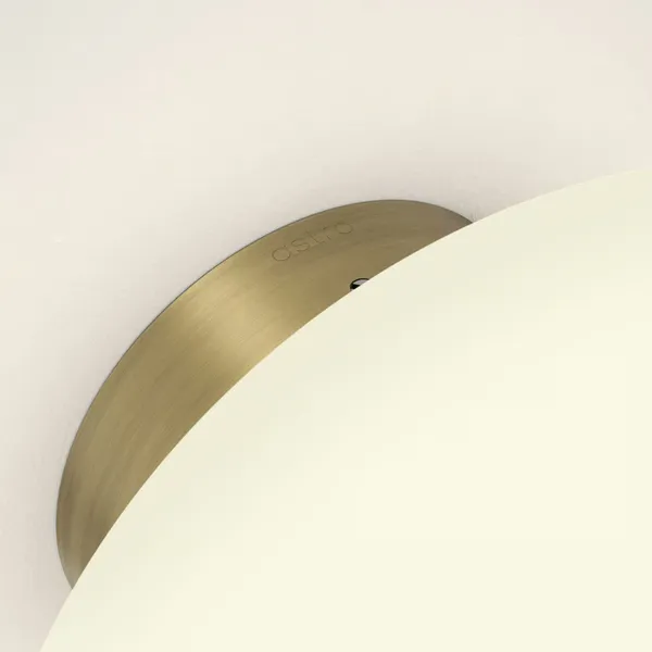 Zeppo Wall Lamp Mat børstet messing