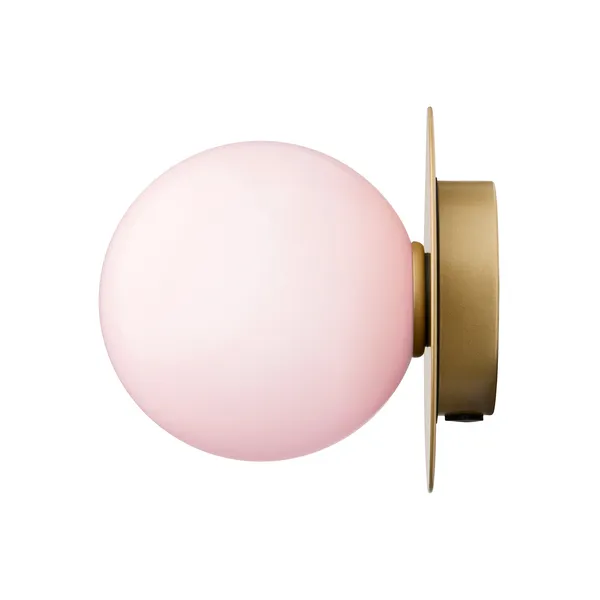 Liila 1 Væg/Loft Lampe Medium Nordic Gold/Rose IP44