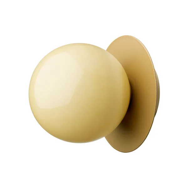 Liila 1 Væg/Loftlampe Medium Nordic Gold/Honey IP44