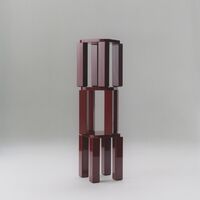 Atlas Stool Burgundy