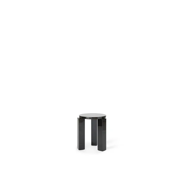 Atlas Hocker Rund Espresso